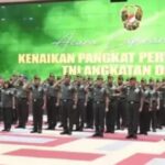 Kenaikan Pangkat 36 Pati Jenderal Baru di Matra TNI AD